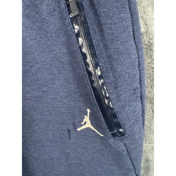 Jordan Brand Tech Fleece Joggers Men’s Large Navy Blue - Picture 8 of 9
